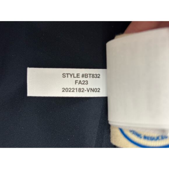 J. Crew Quilted Lady Shirt Jacket PrimaLoft Warm Black/White Gingham Size L - Picture 9 of 11